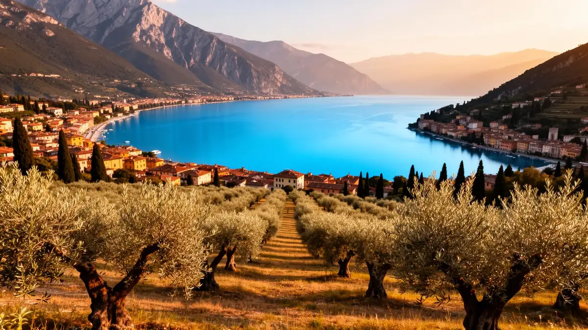 Lago di Garda vicino ad Affi